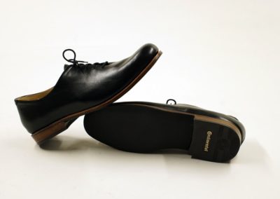 Elegante rahmengenähte Herrenschuhe ohne Stückelungen im Oberteil